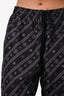 Fendi Black/White Karligraphy Track Pants Size 50 Mens