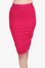 Nina Ricci Pink Wool Midi Skirt size 36