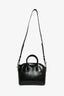 Givenchy Black Leather Small Antigona Top Handle with Strap