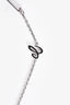 Chopard 18k White Gold Happy Diamonds Icons Necklace