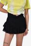 Isabel Marant Etoile Black Tiered Shorts Size 34