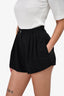Forte Forte Black Pleated Shorts Est. Size XS
