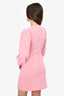 Sandro Pink V-Neck Dress Size 34