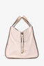 Loewe Pink Leather Small Hammock Tote with Strap