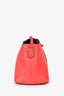 Fendi Red Leather Medium By The Way Top Handle with Strap