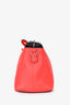 Fendi Red Leather Medium By The Way Top Handle with Strap