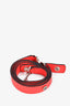 Fendi Red Leather Medium By The Way Top Handle with Strap