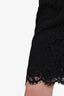Dolce & Gabbana Black Lace Cotton and Silk Skirt Size 42