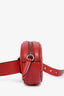 Gucci Red GG Marmont Belt Bag Size 75/30