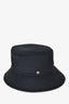 Hermès Black Cashmere Bucket Hat Size 56