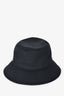 Hermès Black Cashmere Bucket Hat Size 56