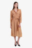 L'Agence Nude Rivi Long Shirt Dress Size M