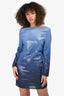 Samsoe Samsoe Blue Sequin Mini Dress Size XXS