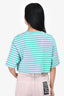 The Frankie Shop Green Striped Crop Top Size M/L