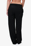 Maison Margiela Black Wide-Leg Trousers Size 36