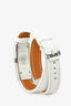 Hermès 2014 White Leather Kelly 2 Watch