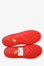 Bottega Veneta Red Rubber Clogs Size 37