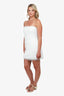 Show Me Your Mumu White Fringe Mini Dress Size L