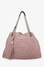 Gucci Taupe Leather 'Soho' Chain Tote Bag