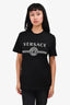 Versace Black/White Logo 'Taylor Fit' T-Shirt Size XS