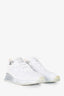 Louis Vuitton White Technical Knit V.N.R Sneakers Size 39