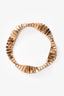 Bottega Veneta Gold Toned Sterling Silver Curb Bracelet