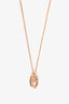 Hermès 18K Rose Gold Farandole Pendant Necklace (Small Model)