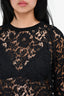 Valentino Lace Crewneck Size S