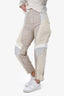 Stella McCartney Beige Tones Belted Trousers Size 40