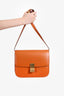 Celine Tan Leather Medium Box Bag