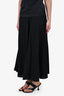 The Row Black Flowy Maxi Skirt Size 2