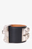 Hermès 2011 Black Box Calfskin Collier de Chien bracelet