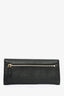 Prada Black Saffiano Leather Bow Detail Wallet