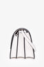 Versace White Leather Small La Medusa Crossbody Bag