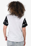 Louis Vuitton Black/White LV Twistlock Print Chain T-Shirt Size S