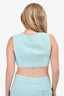 L'Academie Aqua Blue Vest + Mini Skirt Set Size M