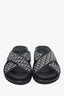 Christian Dior Oblique Jacquard Slides Size 41 Mens