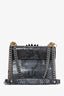 Fendi Python Navy/Brown 'Kan I' Crossbody Bag