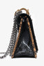 Fendi Python Navy/Brown 'Kan I' Crossbody Bag