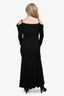 Jonathan Simkhai Black Cold Shoulder Dress Size M