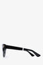 Gucci Black Cat Eye Frame Printed Sunglasses