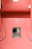 Hermès 2013 Peach Crevette Clemence Leather Birkin 35