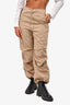 Dion Lee Tan Cotton Cargo Pant Size 4