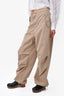 Dion Lee Tan Cotton Cargo Pant Size 4