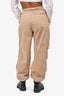 Dion Lee Tan Cotton Cargo Pant Size 4