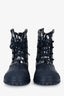 Christian Dior D-Venture Oblique Jacquard Combat Boots Size 37