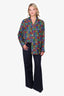 Gucci 2020 Black/Multicolour GG Psychedelic Button-Up Top Size 42