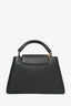 Louis Vuitton Black Taurillon Leather 'Capucines' BB Top Handle with Strap
