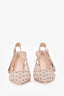 Christian Dior Nude Mesh/Suede Leather J'aDior Heels Size 35.5