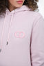 Dior Homme Pink Cotton 'CD Icon' Hooded Sweatshirt Size M Mens